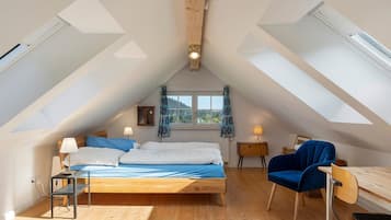 1 室のベッドルーム、ベッドシーツ