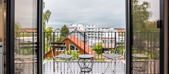 Apartamento 'Am Botanischen Garten' con balcón y Wi-Fi