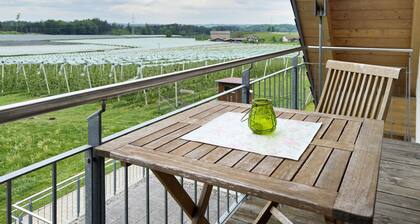 Chambre 'Waldzimmer' avec balcon privé, jardin commun et Wi-Fi – sans cuisine