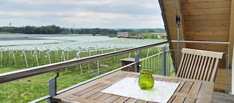 Room 'Waldzimmer' with Private Balcony, Shared Garden & Wi-Fi – No Kitchen