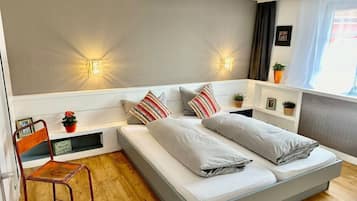 2 Schlafzimmer, Bügeleisen/Bügelbrett, kostenloses WLAN, Bettwäsche