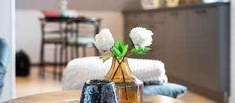 Appartement 'Ferienwohnung Landquartier' met gedeelde tuin, balkon en Wi-Fi