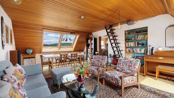 Fernseher, DVD-Player, Stereoanlage