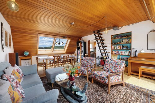 Ferienwohnung Karibu mit Waldblick