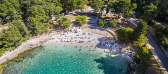 Studio in Pula with Sea View Terrace