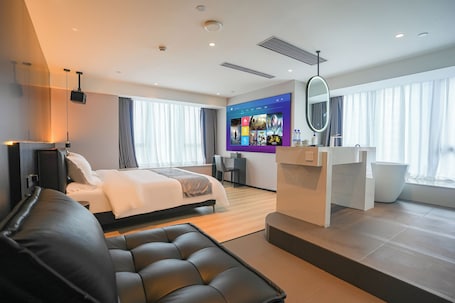 Ropa de cama de alta calidad, colchones Select Comfort y minibar