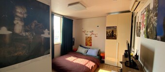 Tiny and Colorful Studio in Busan near Dongseo University with free parking lot