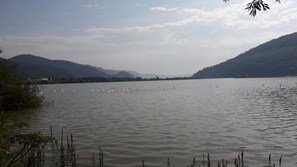 Blick von der Unterkunft