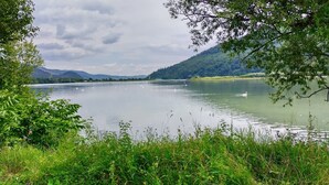 Blick von der Unterkunft