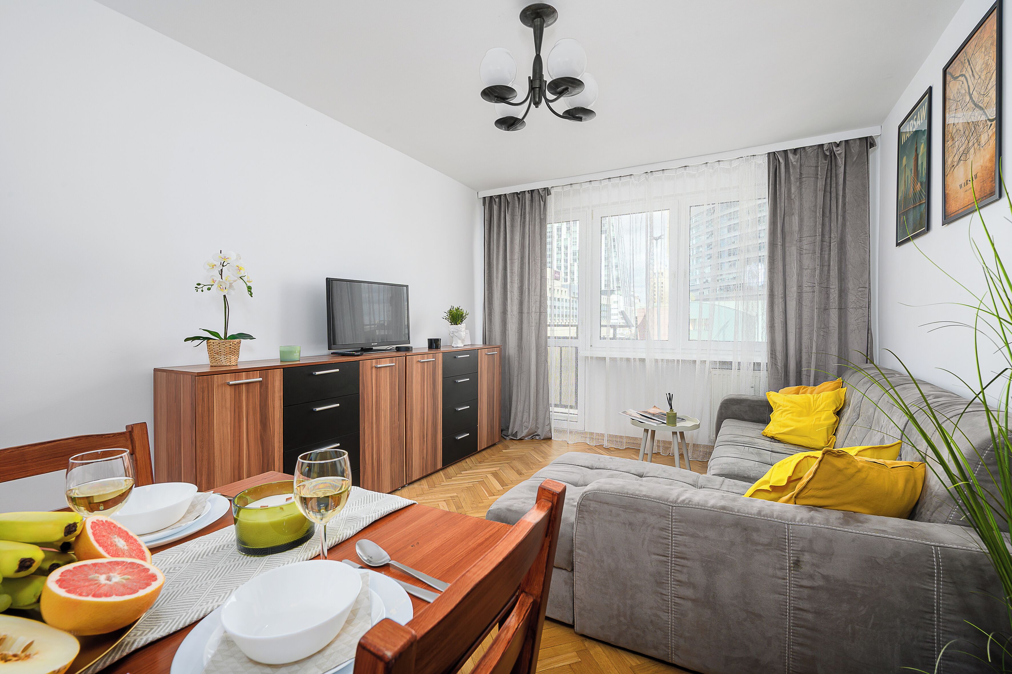 Comfort appartement, uitzicht op stad | 1 slaapkamer, verduisterende gordijnen, geluiddichte muren
