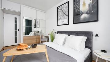 Comfort Apartment, City View | 1 bedroom, iron/ironing board, cribs/infant beds, free WiFi