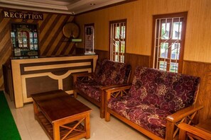 Zona de estar del vestíbulo