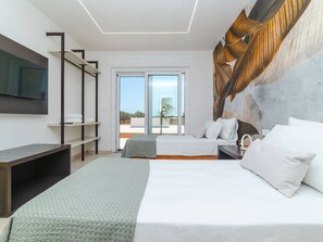 Bügeleisen/Bügelbrett, kostenloses WLAN, Bettwäsche