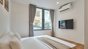 Basic Apartment, Balcony, City View | 1 bedroom, iron/ironing board, free WiFi - Nesta Boutique Apartment - Saigon (Ho Chi Minh City)