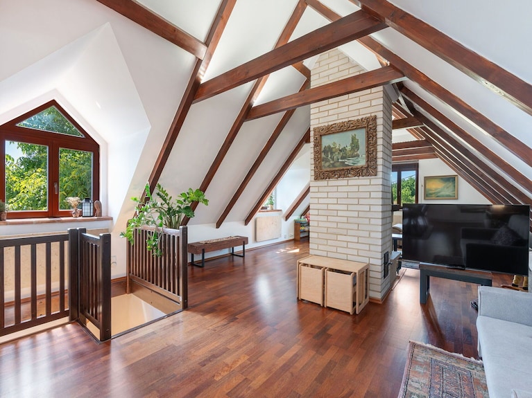 Wonderful Private Villa For 7 People With A/c, Wifi, Tv, Terrace, Pets Allowed And Panoramic View - Beroun
