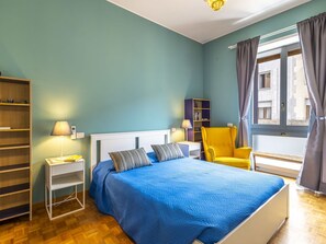 2 Schlafzimmer, Reisekinderbett, kostenloses WLAN