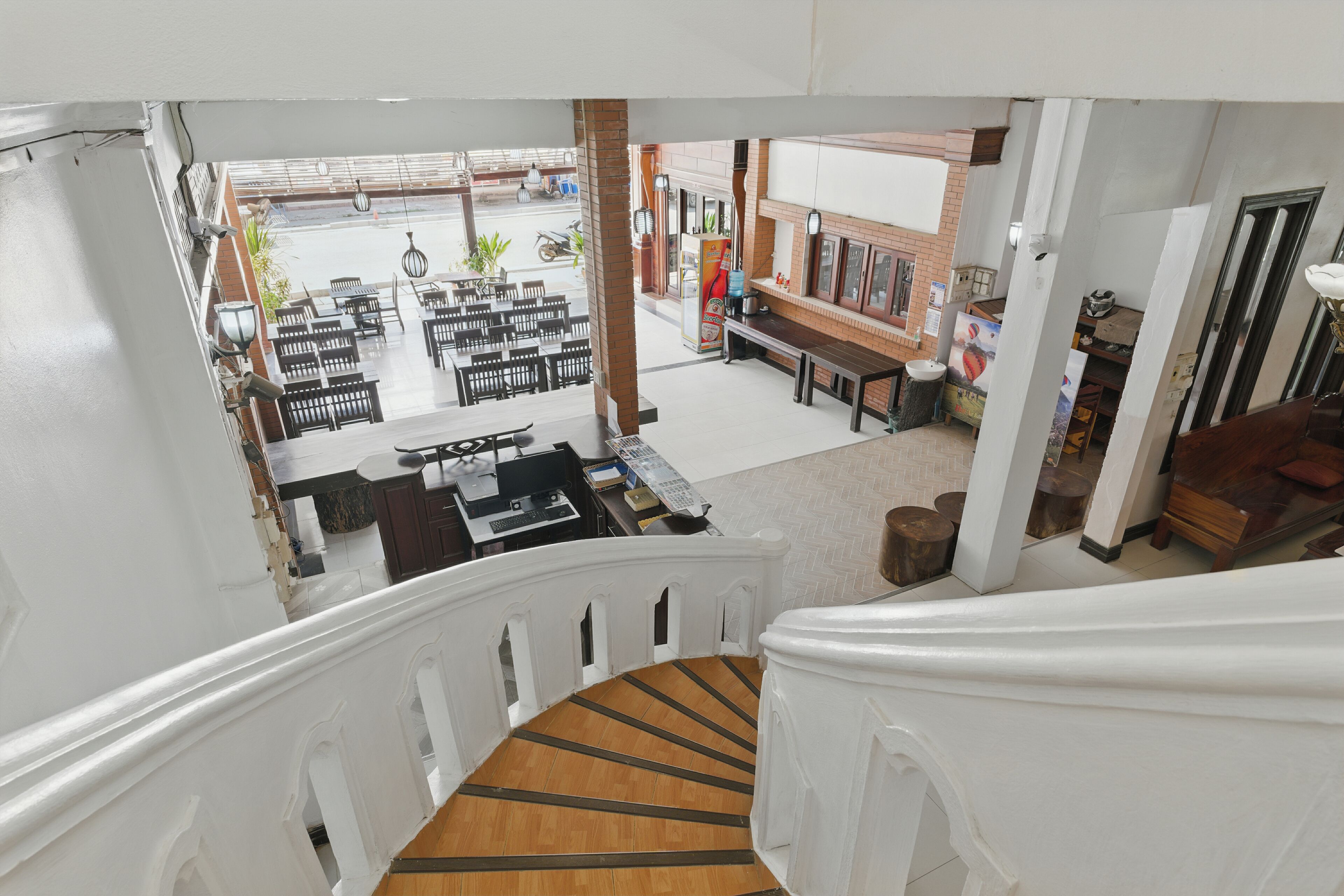 80-inch LED TV with cable channels