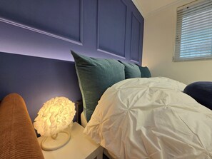 2 slaapkamers, een strijkplank/strijkijzer, wifi, beddengoed