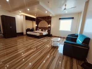 Premier Studio Suite, Balcony, City View | Living area - CELESTIAL INN (Prayagraj)