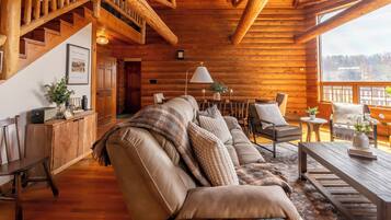 TV connectée, cheminée