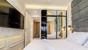 Deluxe appartement, balkon, uitzicht op zee