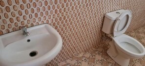 Dusche, Handtücher, Seife, Toilettenpapier