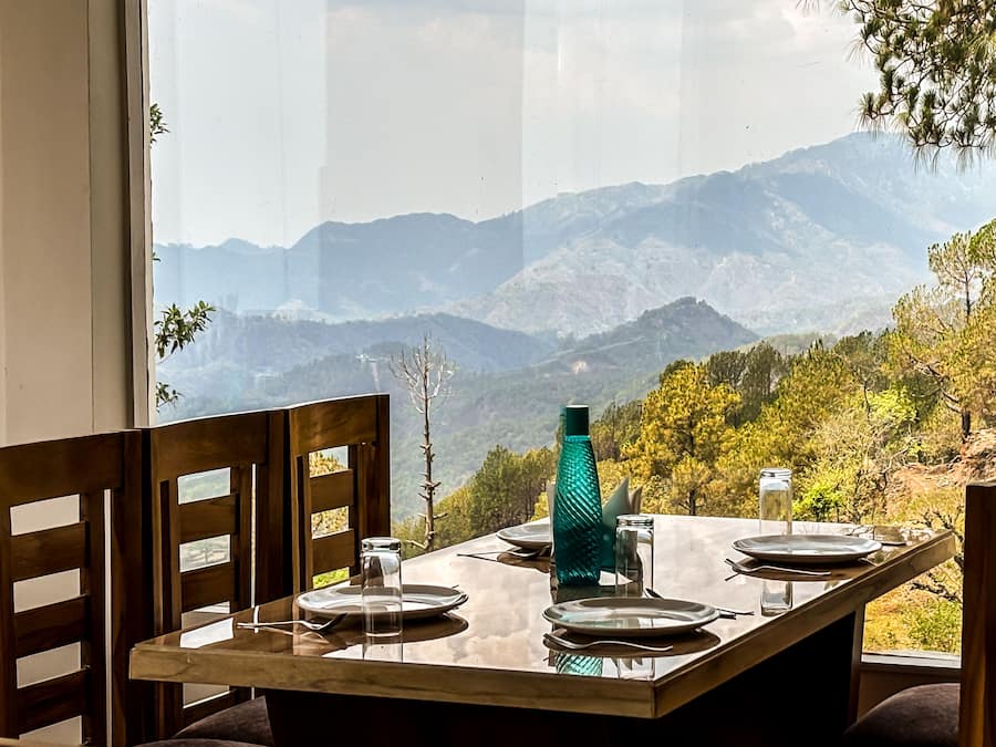 Frokostbuffé er inkludert hver dag