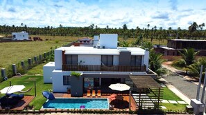 Exterior - Vilemar do Patacho House, in Beira Mar condominium. (Porto de Pedras)