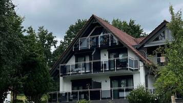 Voorkant van accommodatie