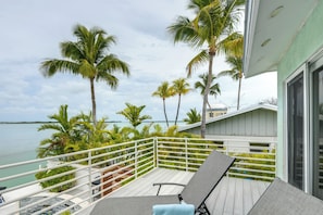 House (3 Bedrooms) | Interior - Dock + Balcony: Serene Big Coppitt Key Escape (Key West)