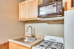Apartment (0 Bedroom) | Interior - 5 Mi to Rice Lake State Park: Lake Mills Studio (Lake Mills)