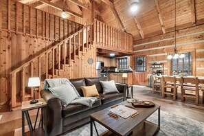 Smart TV, fireplace, video games, books