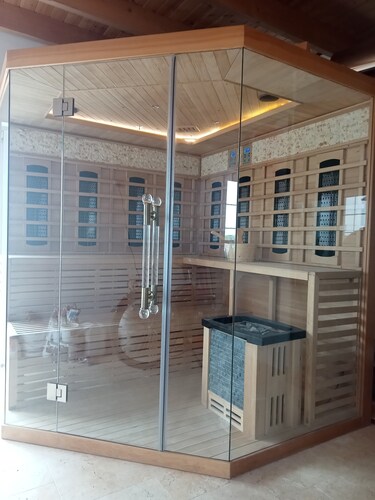 Luxury house: sauna, turk. Steam bath, Jacuzzi, whirlpool, fireplace - Polish Baltic Sea
