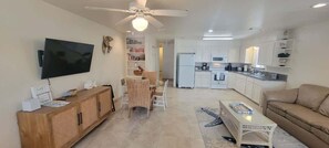 Living area - Campeche Retreat #12 2 Bedroom Condo (South Padre Island)