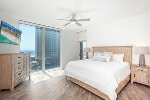 3 bedrooms, iron/ironing board, WiFi, bed sheets - Newly renovated 3B @ Portofino 4-0907 (Pensacola Beach)