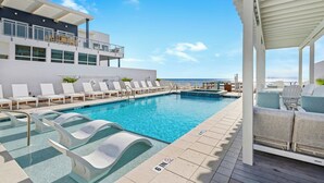 Pool - 🌊Endless Gulf Views-Luxury Condo with Private Beach-Viridian 202 on 30A🌊 (Santa Rosa Beach)