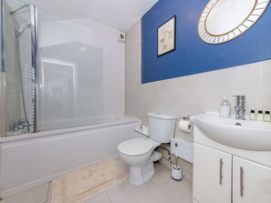 Douche, serviettes fournies