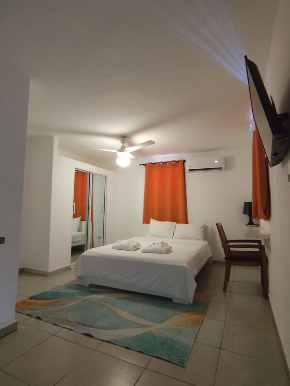 1 Schlafzimmer, kostenloses WLAN, Bettwäsche