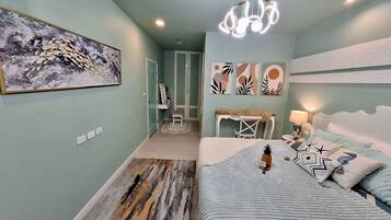 2 Schlafzimmer, Bügeleisen/Bügelbrett, kostenloses WLAN, Bettwäsche