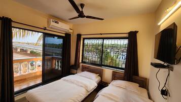 Standard Double or Twin Room, Balcony, Hill View | In-room safe, iron/ironing board, free WiFi