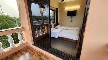 Standard Double or Twin Room, Balcony, Hill View | Terrace/patio