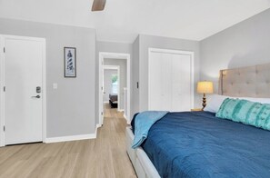 2 chambres, fer et planche à repasser, lit parapluie, Wi-Fi gratuit