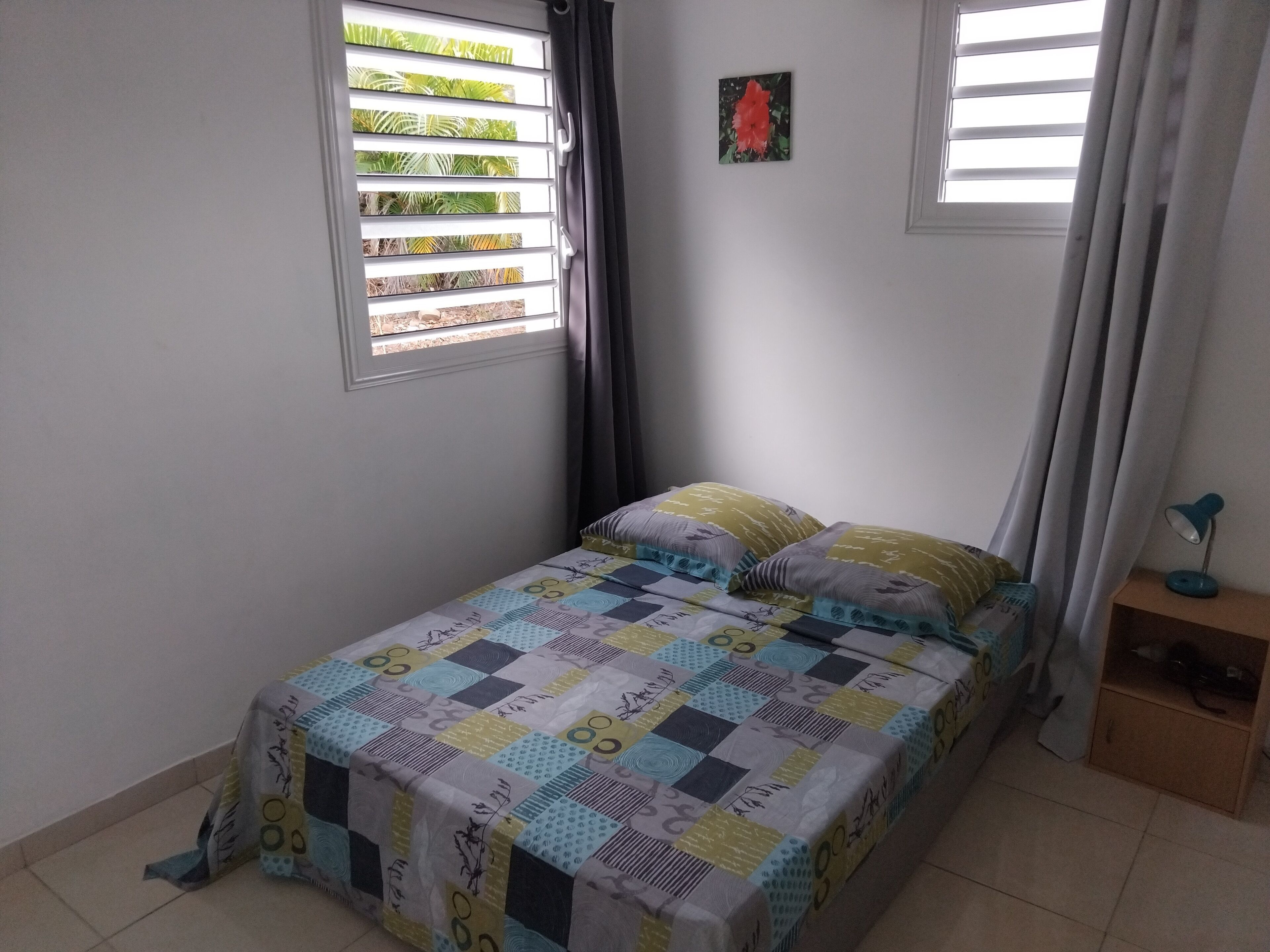 2 bedrooms, iron/ironing board, travel crib, free WiFi