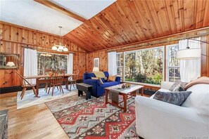 TV connectée, cheminée