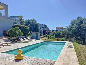 Udendørs pool, opvarmet pool