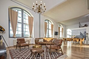 Living area - Loft in the monument N°1 (Heidenau)