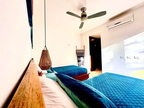 3 quartos, ferros/tábuas de passar roupa, Wi-Fi, roupa de cama