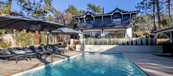 La Canopèa heated swimming pool, boule court in a privileged setting