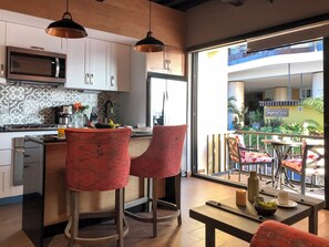 Microwave, oven, stovetop, dishwasher - 1 Bed 1 Bath near Olas Altas Pier - C102 (Puerto Vallarta)