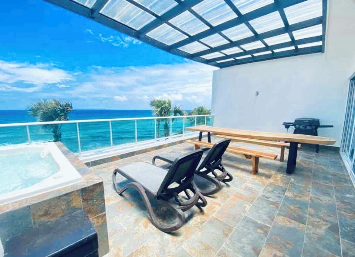 Executive Penthouse, Balcony, Ocean View | Terrace/patio